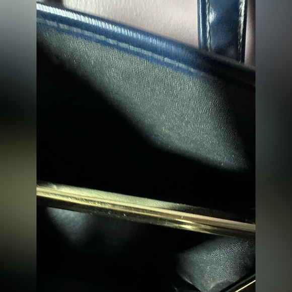 Elegant Blue Vintage Handbag - Picture 6 of 10